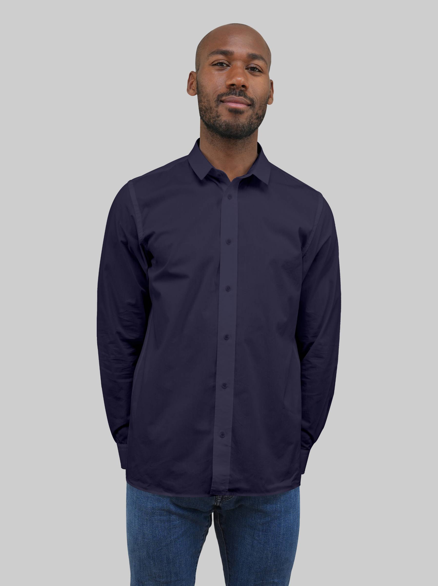 Chemise personnalisable ajustée homme fabriquée en France Lyon