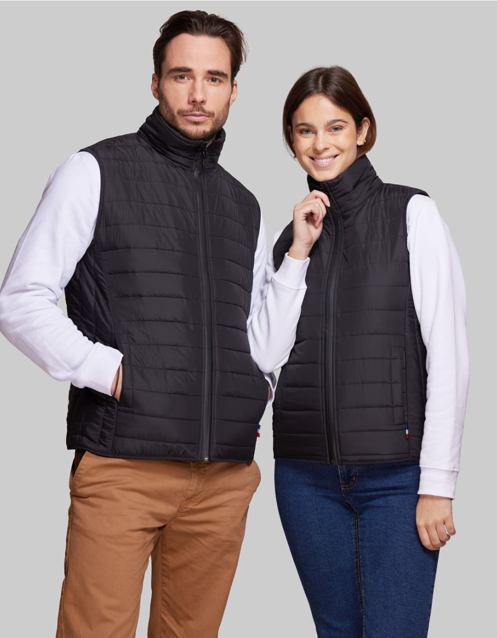 OPE-92145 Doudoune sans manches made in France à personnaliser