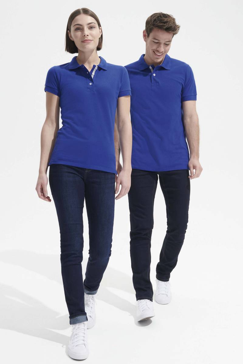 Polo fit personnalisable SOLS PORTLAND manches courtes en coton 200g/m²