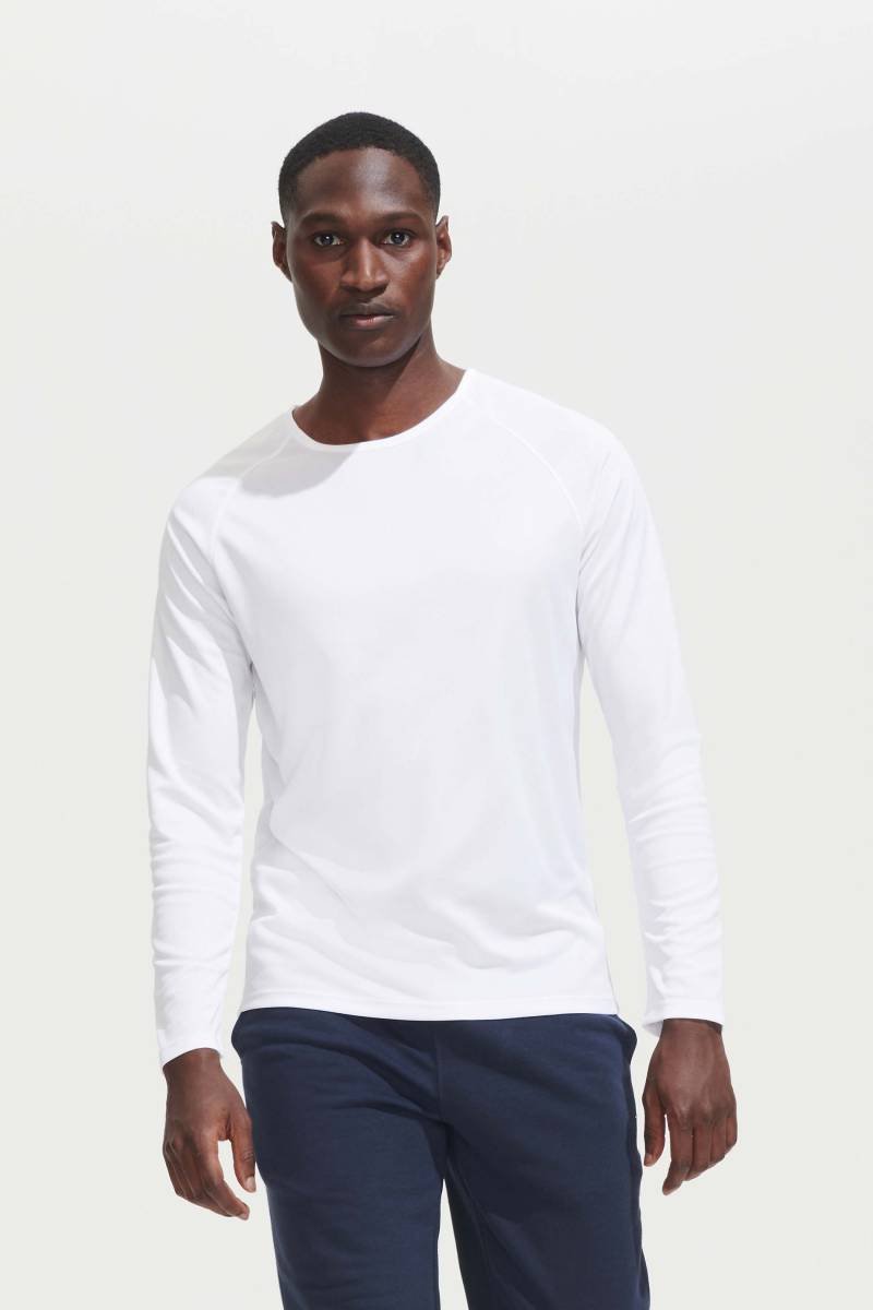 T.shirt sport personnalisé manches longues SOLS SPORTY LSL 140g/m²