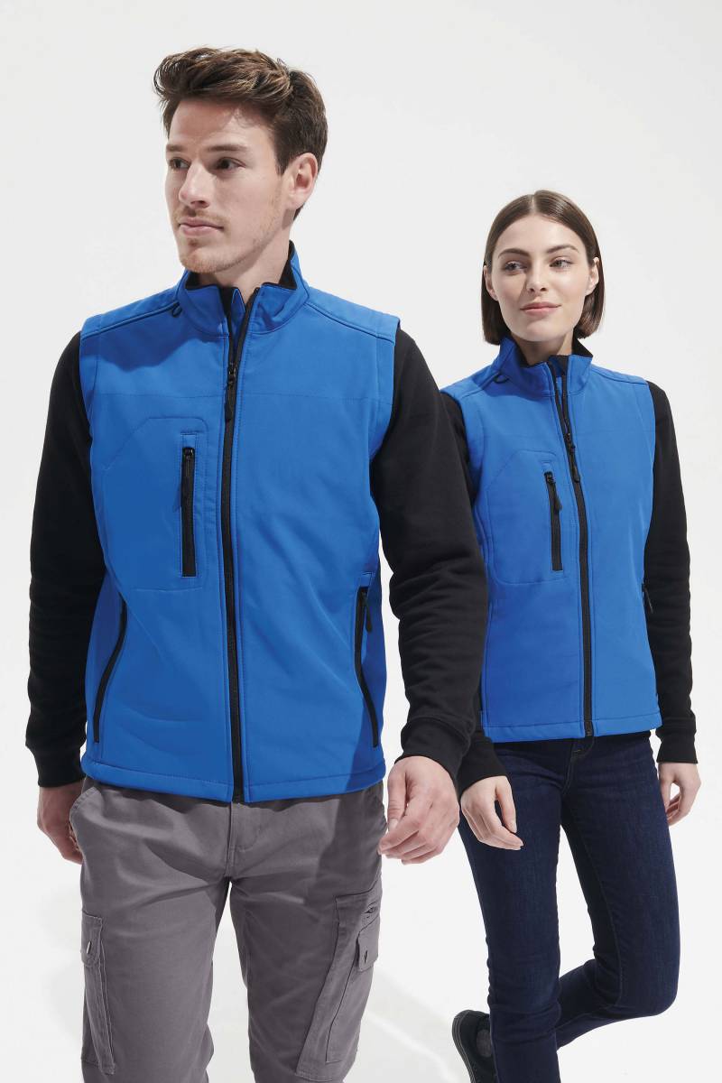 Veste softshell personnalisable sans manches 340g/m² SOLS RALLYE