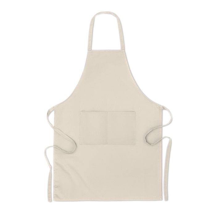 OPE-91822 tablier personnalisable en coton bio 200g/m² à Lyon 